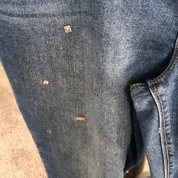 Seven jeans with silver accents and cuffs - Picture 2 of 4